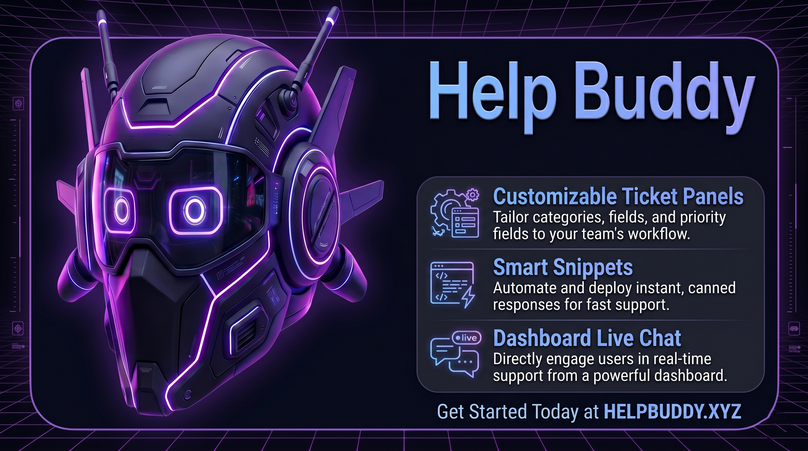 Help Buddy Features Banner